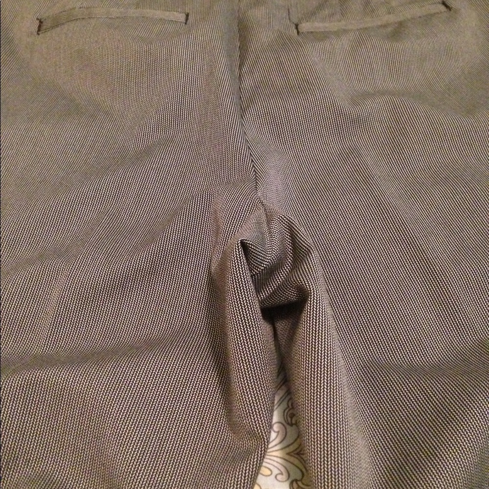 Gray slacks